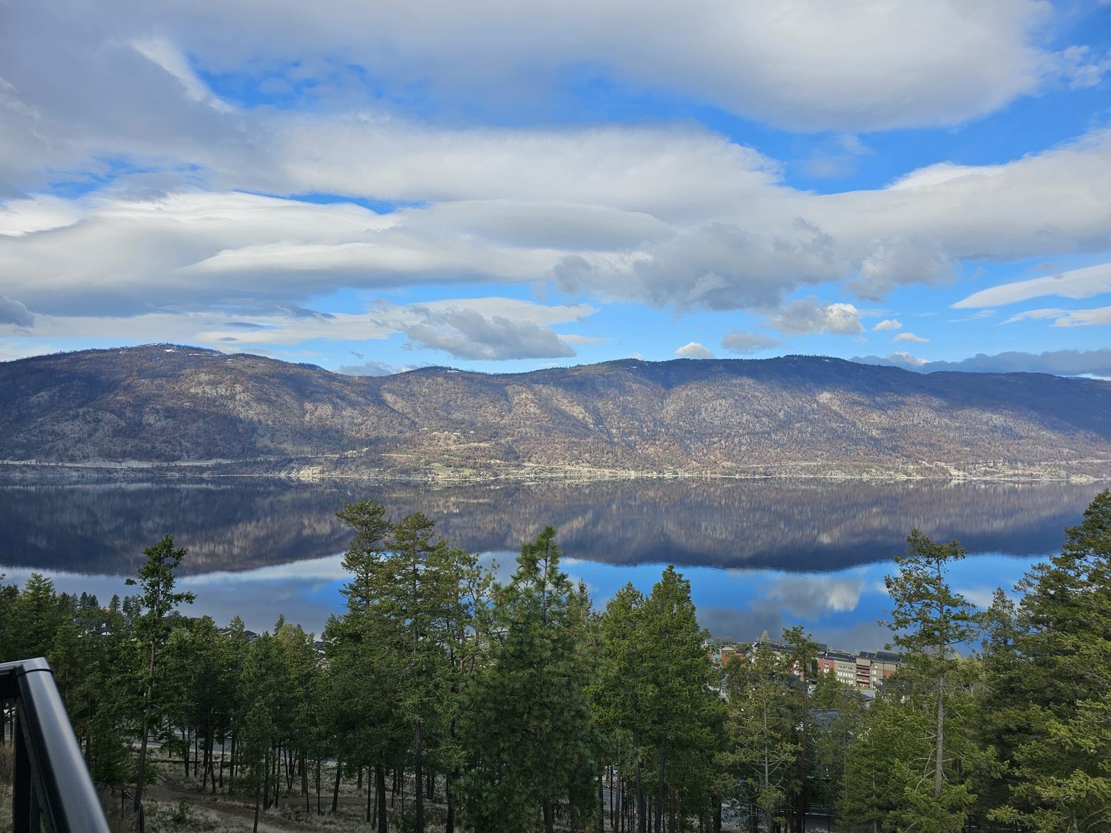 Okanagan Lake from the balcony